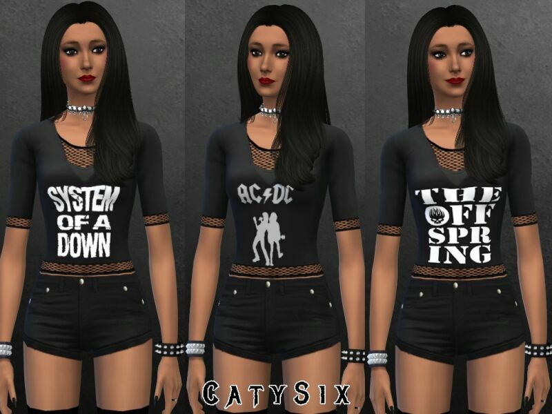 3/4 Sleeve : Tops Of Bands By Catysix 2 sims 4 cc 3 4 sleeve tops of bands by catysix 2