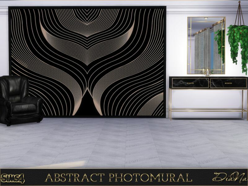 Abstract Photomural 4×3 By Dianasims 2 sims 4 cc abstract photomural 43 by dianasims 6