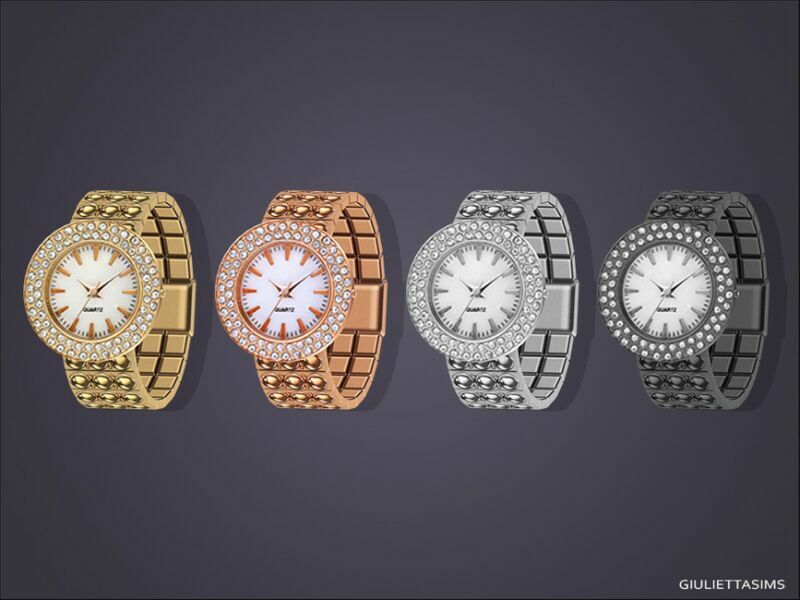 Alexis Watch By Feyona 2 sims 4 cc alexis watch by feyona 2
