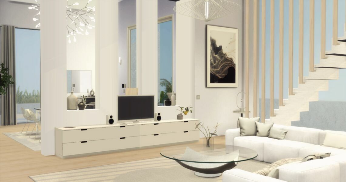 ALL White By Marywho 8 sims 4 cc all white by marywho 5