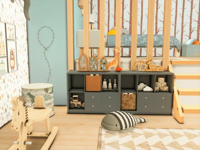 Alma Kids Bedroom (TSR Only CC) By Xogerardine 5 sims 4 cc alma kids bedroom tsr only cc by xogerardine 4