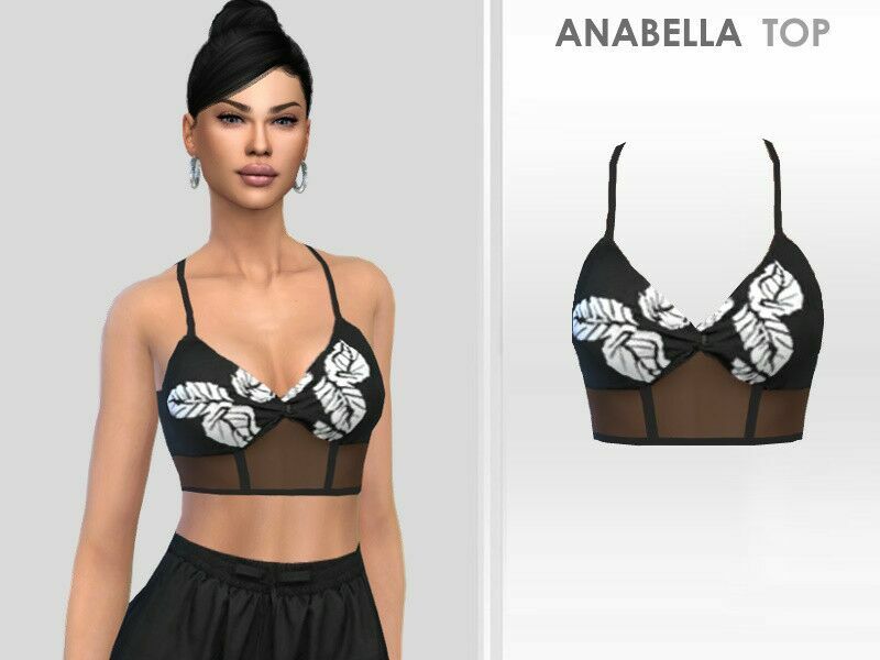 Anabella TOP / Everyday By Puresim 1 Anabella TOP / Everyday By Puresim Sims 4 CC