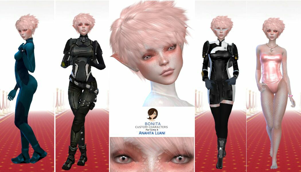 Anahita Luani By Bonita 1 Anahita Luani By Bonita Sims 4 CC