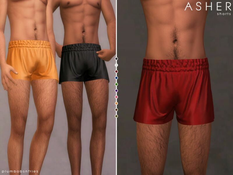 Asher | Shorts 1 Asher | Shorts Sims 4 CC