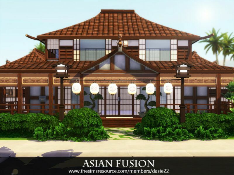 Asian Fusion By Dasie2 7 sims 4 cc asian fusion by dasie2 2