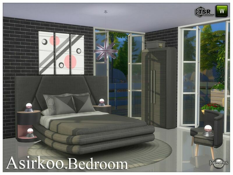 Asirkoo Bedroom By Jomsims 1 Asirkoo Bedroom By Jomsims Sims 4 CC