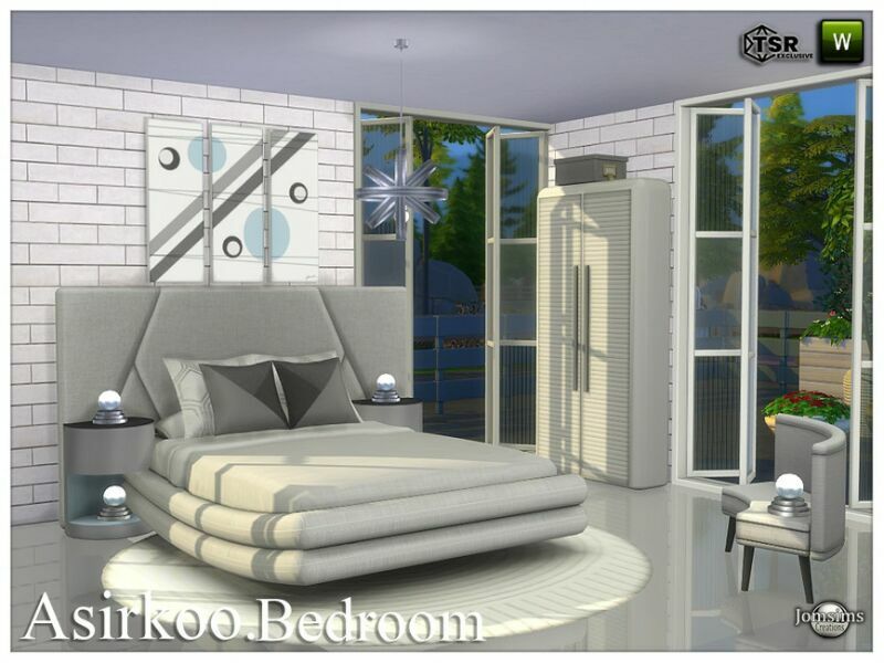 Asirkoo Bedroom By Jomsims 7 sims 4 cc asirkoo bedroom by jomsims 2