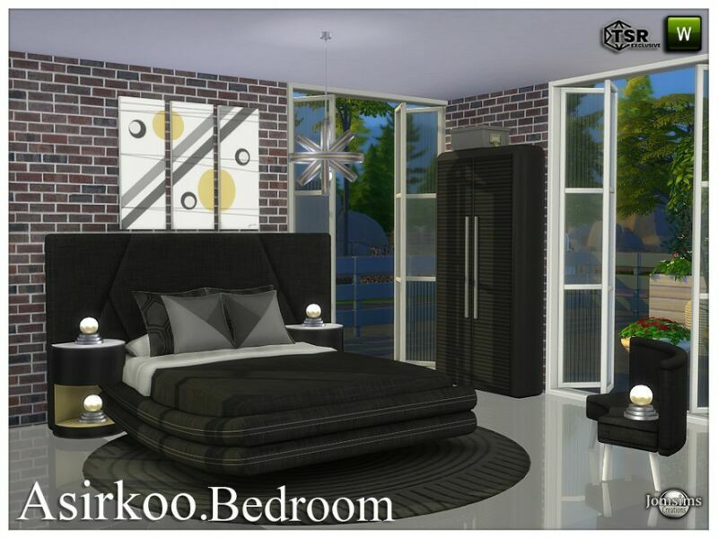 Asirkoo Bedroom By Jomsims 5 sims 4 cc asirkoo bedroom by jomsims 4