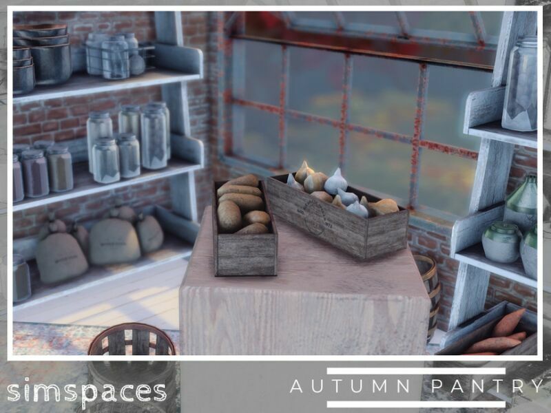 Autumn Pantry By Simspaces 4 sims 4 cc autumn pantry by simspaces 2
