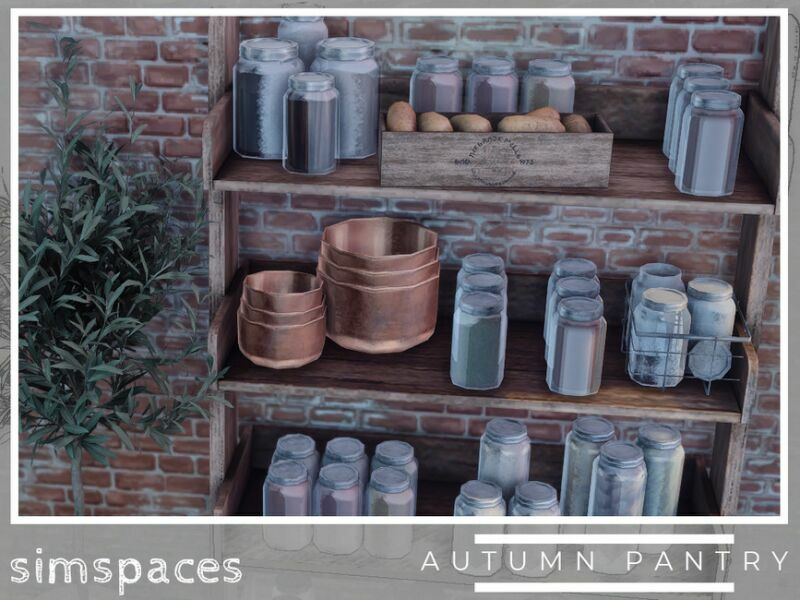 Autumn Pantry By Simspaces 3 sims 4 cc autumn pantry by simspaces 3