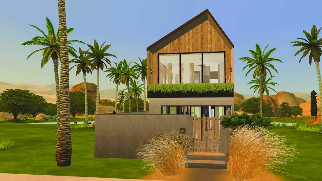 Bali Villa By Ninjyone 1 Bali Villa By Ninjyone Sims 4 CC