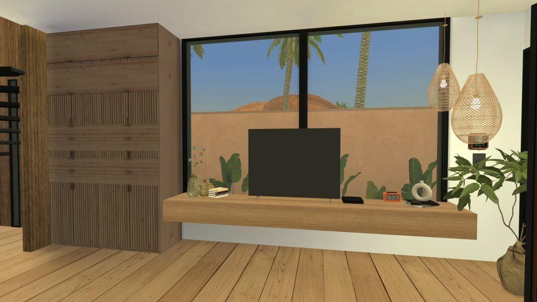 Bali Villa By Ninjyone 8 sims 4 cc bali villa by ninjyone 5