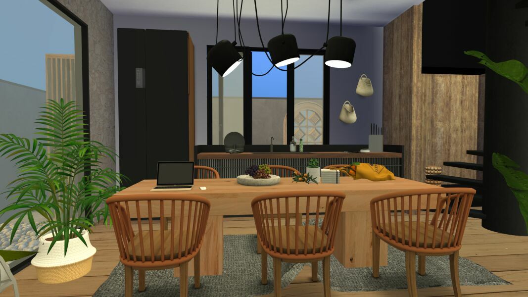 Bali Villa By Ninjyone 5 sims 4 cc bali villa by ninjyone 8