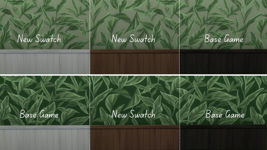 Banana Leaf Expanded 8 sims 4 cc banana leaf expanded 2