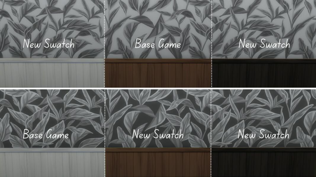 Banana Leaf Expanded 7 sims 4 cc banana leaf expanded 3
