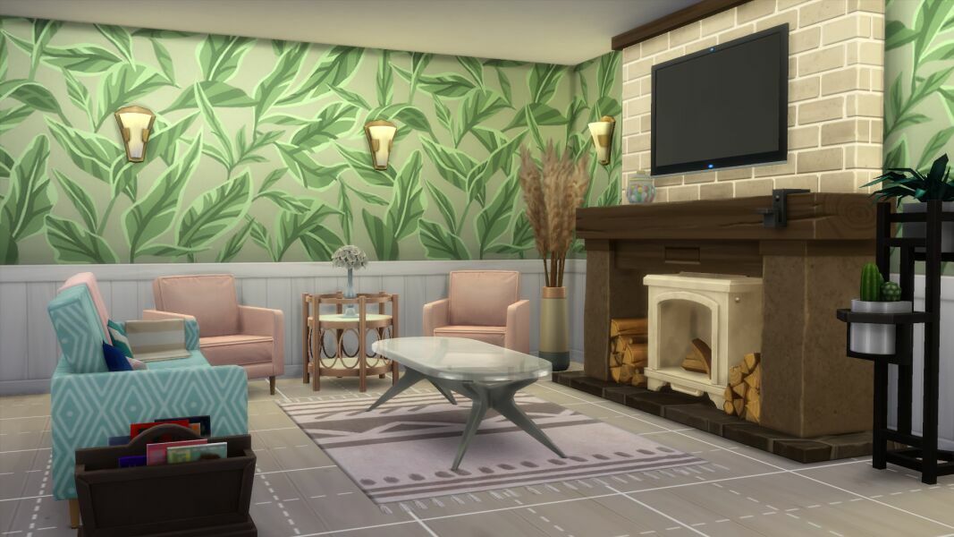 Banana Leaf Expanded 2 sims 4 cc banana leaf expanded 8