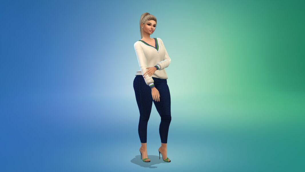 Barbara Myers & The “Cutie V3” Body Preset By VTK 2 sims 4 cc barbara myers cutie v3 body preset by vtk 11