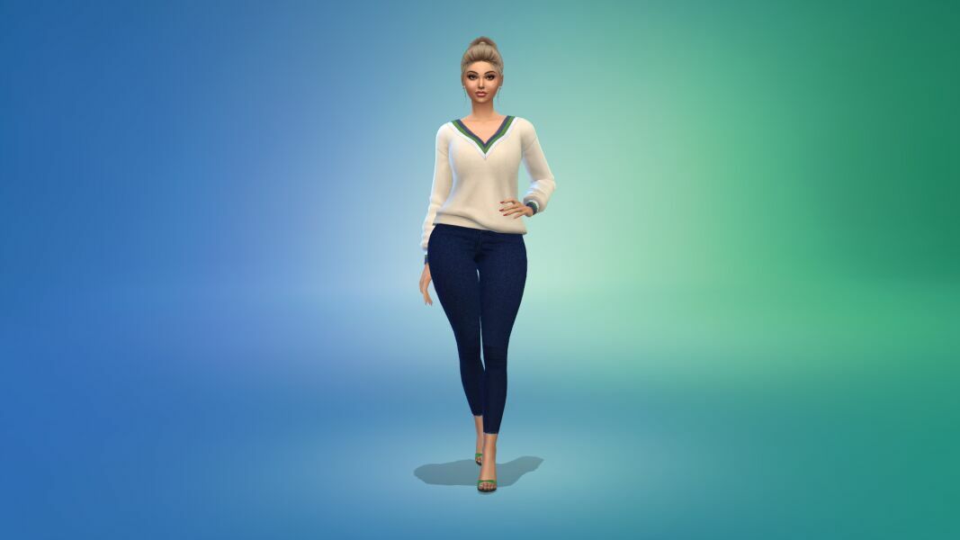 Barbara Myers & The “Cutie V3” Body Preset By VTK 4 sims 4 cc barbara myers cutie v3 body preset by vtk 9