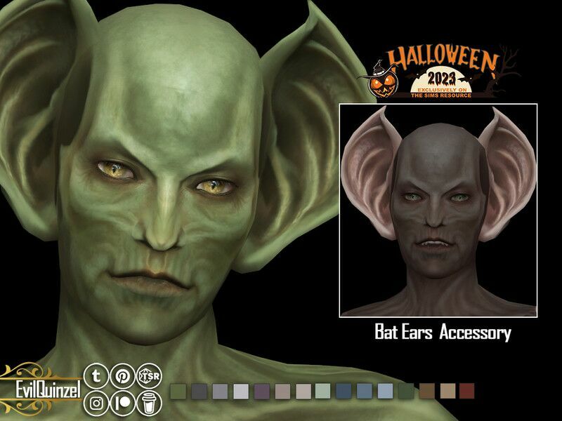 BAT Ears 1 BAT Ears Sims 4 CC
