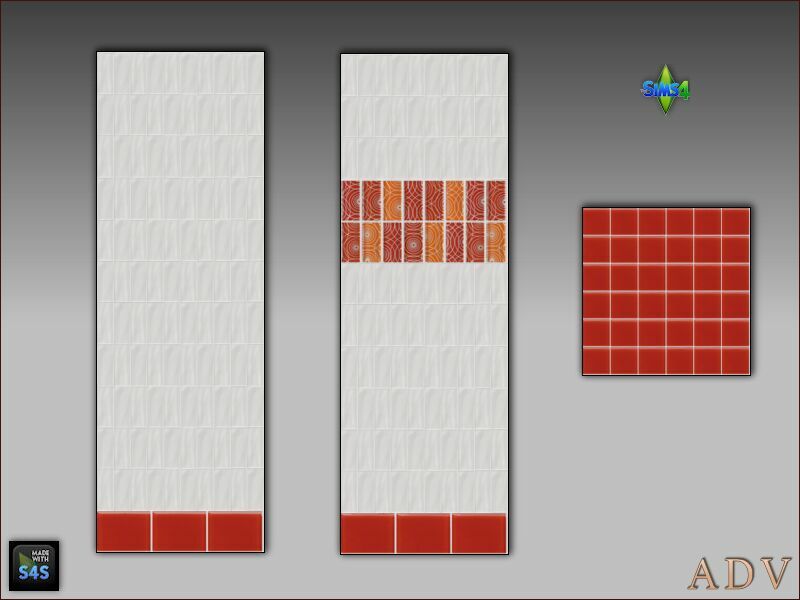 Bath Tiles And Mats 7 sims 4 cc bath tiles and mats 4