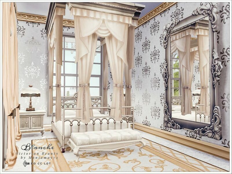 Blanche Victorian Beauty NO CC LOT By Moniamay72 3 sims 4 cc blanche victorian beauty no cc lot by moniamay72 6