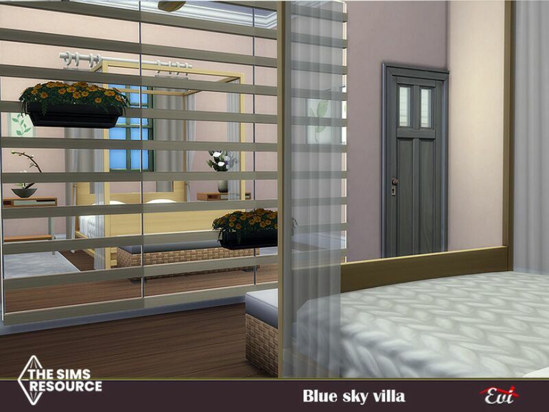 Blue SKY Villa_No CC By EVI 2 sims 4 cc blue sky villa no cc by evi 7