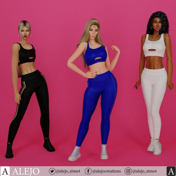 Brianna Sportswear 4 sims 4 cc brianna sportswear 2