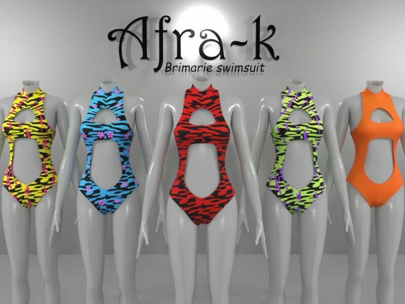 Brimarie CUT OUT Swimsuit By Akaysims 2 sims 4 cc brimarie cut out swimsuit by akaysims 2