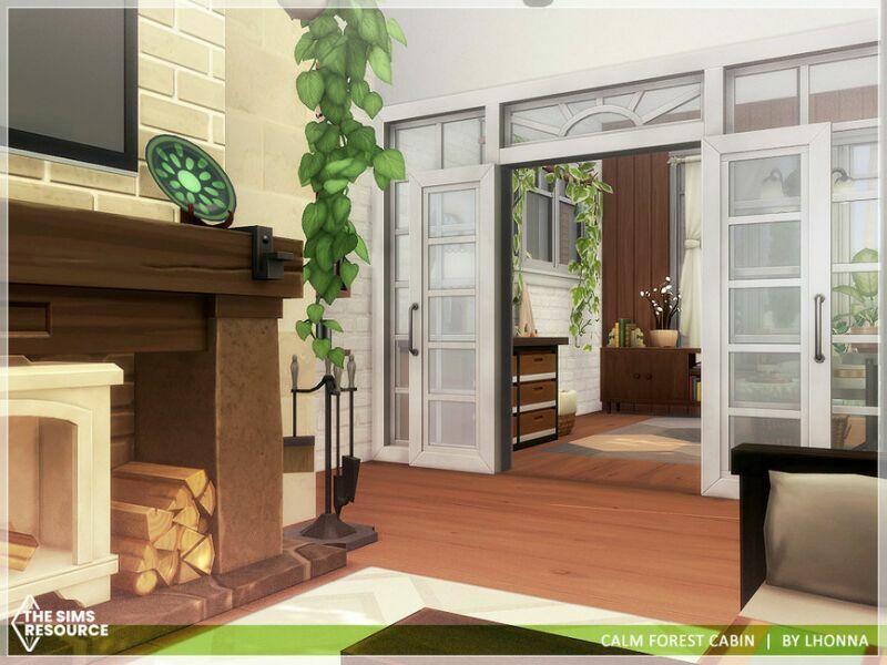 Calm Forest Cabin /NO CC/ By Lhonna 4 sims 4 cc calm forest cabin no cc by lhonna 5