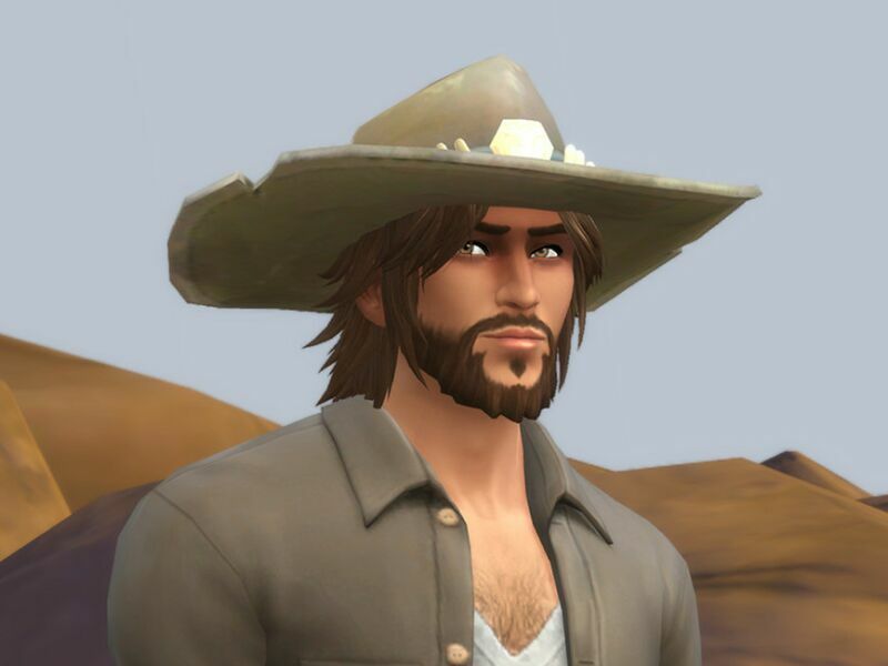 Cassidy’S Beard By Kotake 1 Cassidy’S Beard By Kotake Sims 4 CC