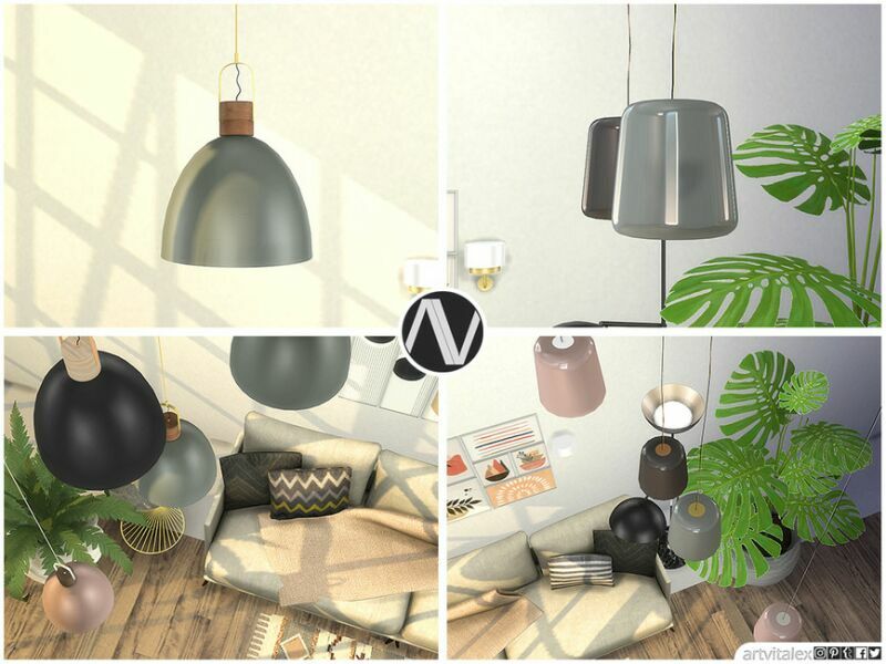 Chandler Lightings By Artvitalex 2 sims 4 cc chandler lightings by artvitalex 4