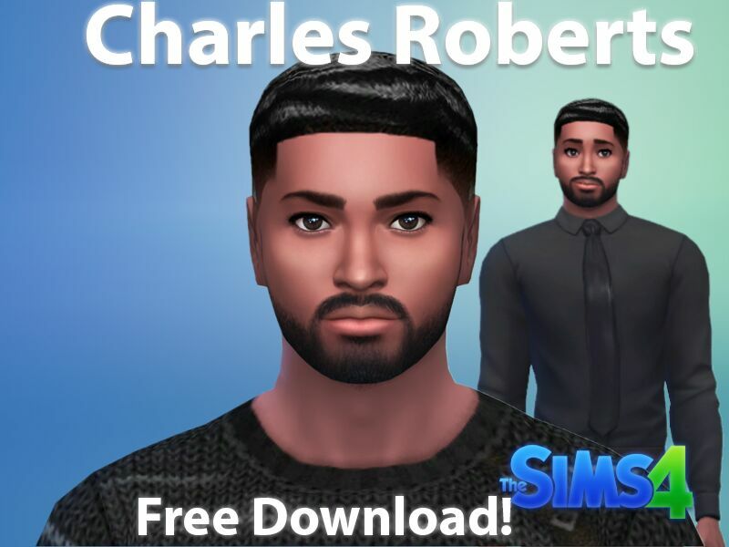 Charles Roberts Free SIM Download By VTK 1 Charles Roberts Free SIM Download By VTK Sims 4 CC