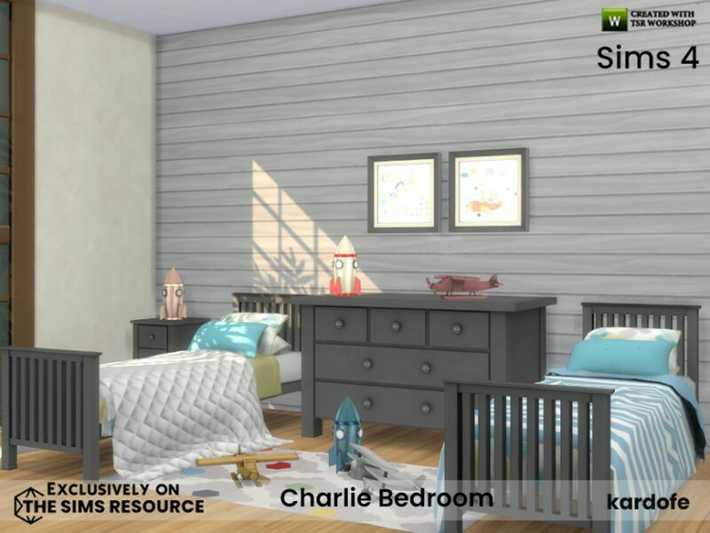 Charlie Bedroom By Kardofe 5 sims 4 cc charlie bedroom by kardofe 2