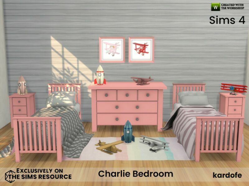 Charlie Bedroom By Kardofe 3 sims 4 cc charlie bedroom by kardofe 5