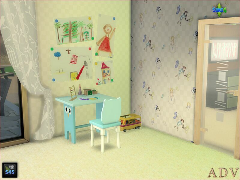 Children Paintings 7 sims 4 cc children paintings 6