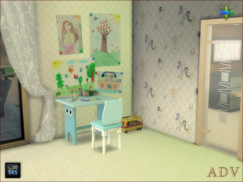 Children Paintings 6 sims 4 cc children paintings 7