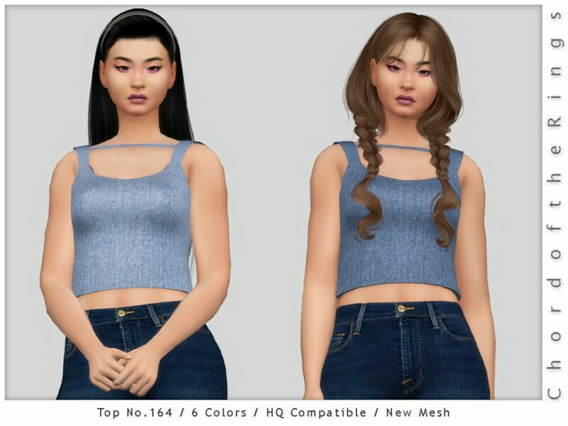 Chordoftherings TOP NO.164 By Chordoftherings 1 Chordoftherings TOP NO.164 By Chordoftherings Sims 4 CC