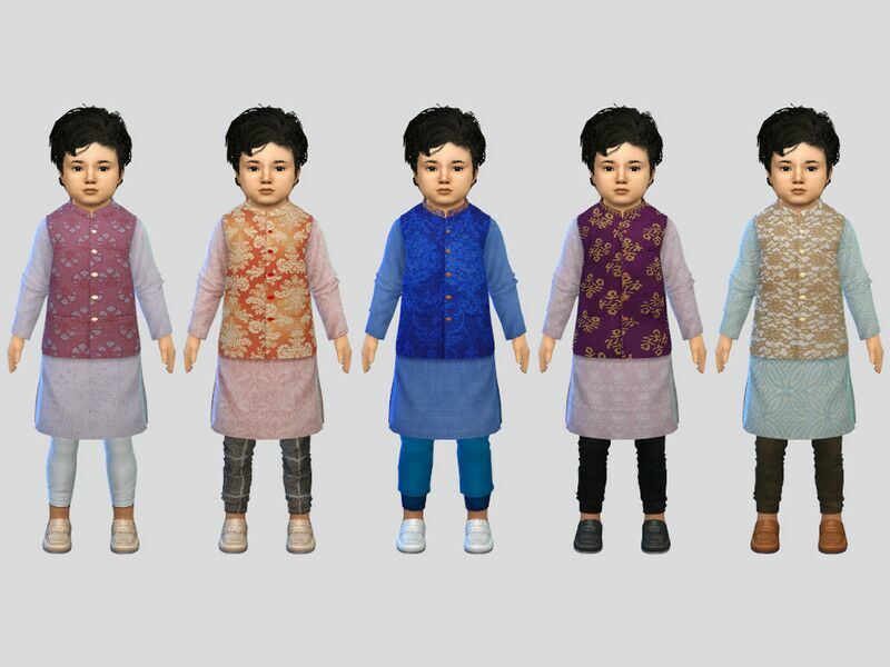 Churidar Kurta Toddler 1 Churidar Kurta Toddler Sims 4 CC