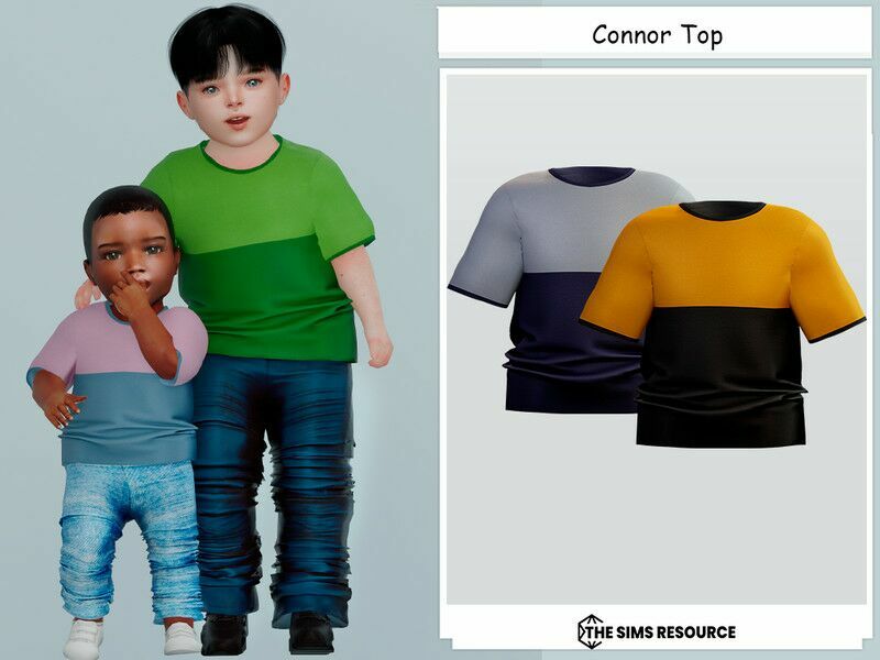 Connor TOP (Toddler) By Couquett 1 Connor TOP (Toddler) By Couquett Sims 4 CC