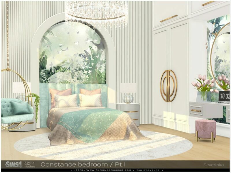 Constance Bedroom PT.I By Severinka_ 1 Constance Bedroom PT.I By Severinka_ Sims 4 CC