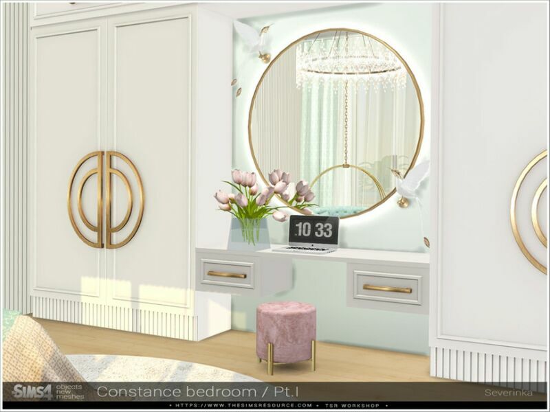 Constance Bedroom PT.I By Severinka_ 3 sims 4 cc constance bedroom pt i by severinka 4
