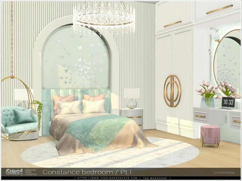 Constance Bedroom PT.I By Severinka_ 2 sims 4 cc constance bedroom pt i by severinka 5
