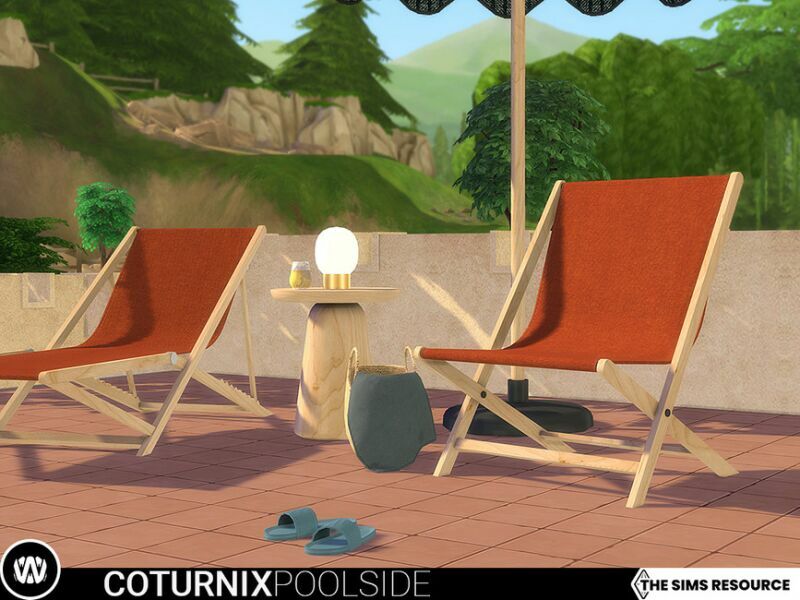 Coturnix Poolside By Wondymoon 2 sims 4 cc coturnix poolside by wondymoon 2