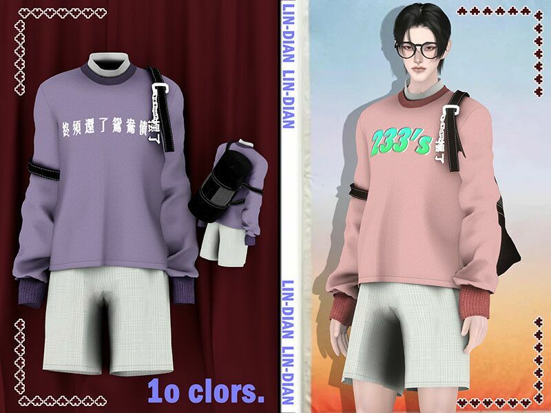 Crewnecks 1 Crewnecks Sims 4 CC