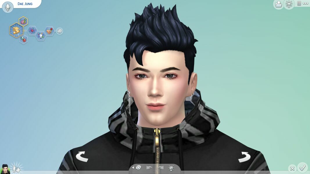 DAE Jung By Alpharadonx300 2 sims 4 cc dae jung by alpharadonx300 6