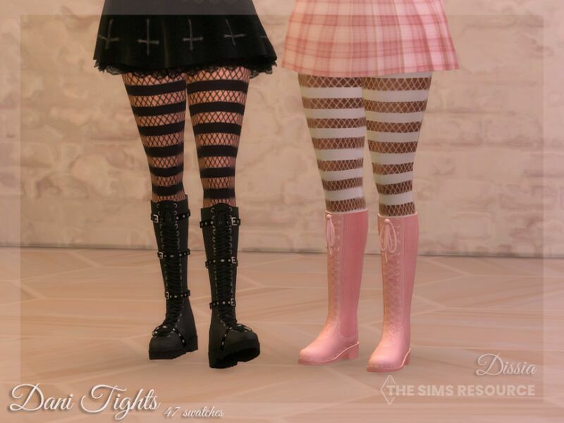 Dani Tights By Dissia 1 Dani Tights By Dissia Sims 4 CC