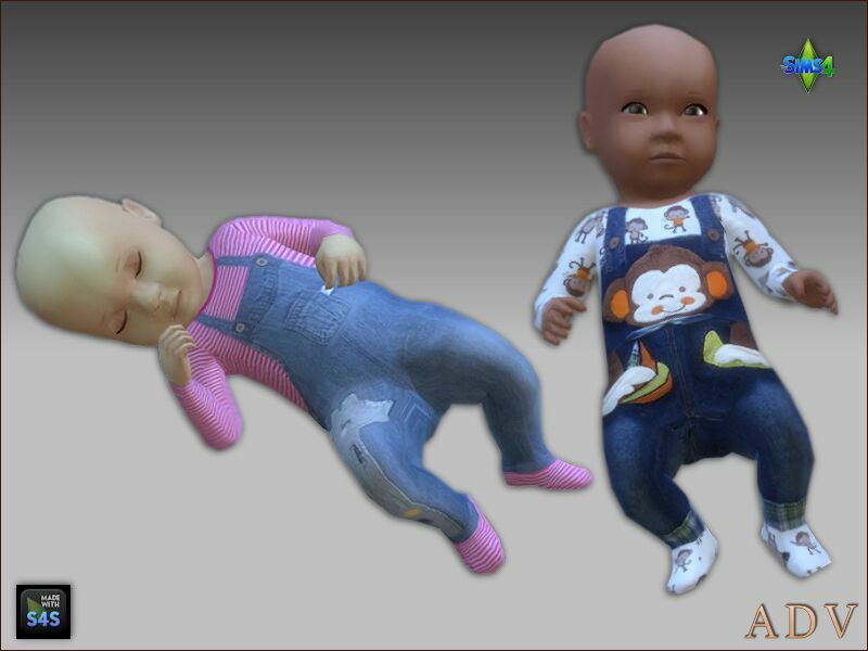 Default Replacements Baby Clothing 4 sims 4 cc default replacements baby clothing 6