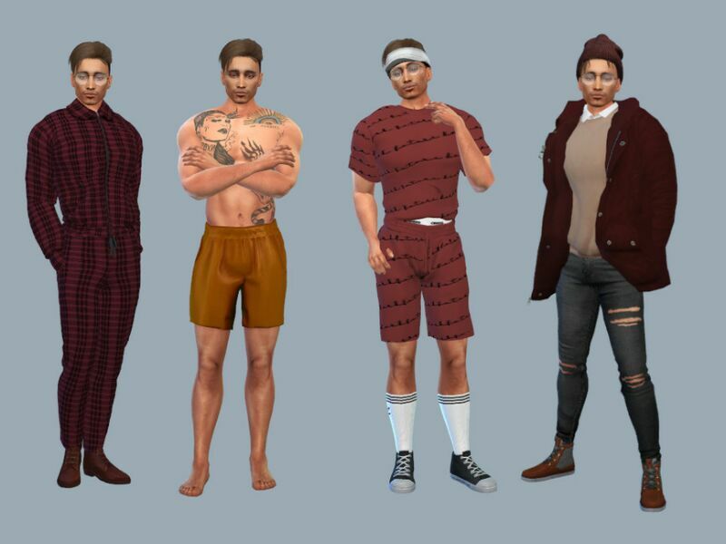 Dennis Saunders By Starafanka 4 sims 4 cc dennis saunders by starafanka 3