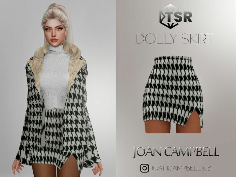 Dolly Skirt 1 Dolly Skirt Sims 4 CC