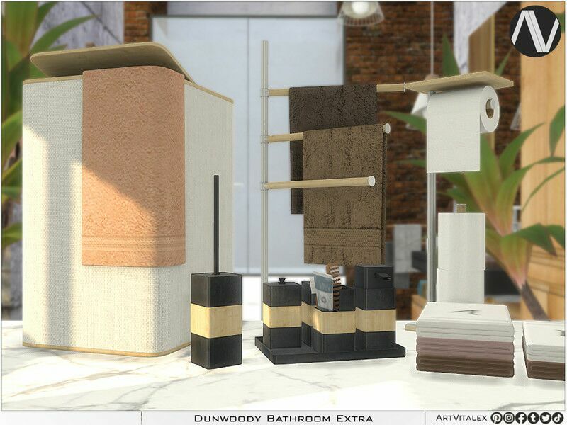 Dunwoody Bathroom Extra By Artvitalex 1 Dunwoody Bathroom Extra By Artvitalex Sims 4 CC